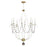 Maxim Lighting Formosa 8 Light Chandelier, Ecru/Venetian Gold - 20488ECVG