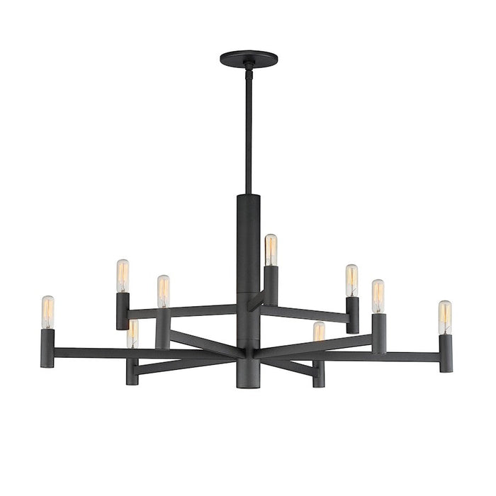 Maxim Lighting Emana 9 Light Chandelier, Black - 21369BK