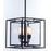 Maxim Lighting Era Pendant, Black/Seedy