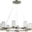 Maxim Lighting Silo 8-Light LED Chandelier, Chrome/Clear/Frost - 23078CLFTPC-BUL