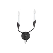 Maxim Lighting Calyx 2-Light Sconce, Black - 24342BK