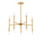 Maxim Lighting Rome 10-Light Chandelier, Satin Brass - 24625SBR