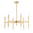 Maxim Lighting Rome 12-Light Chandelier, Satin Brass - 24626SBR