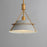 Maxim Lighting Lucas 1 Light Pendant, Natural Aged Brass