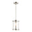 Maxim Lighting Sentinel 1-Light Mini Pendant, Satin Nickel/Clear - 25252CLSN