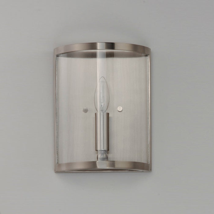 Maxim Lighting Sentinel 1-Light Wall Sconce, Clear