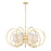 Maxim Lighting Meridian 7-Light Chandelier in Natural Aged Brass - 25297OFNAB