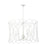 Maxim Lighting Trellis 5-Light Chandelier in Weathered White - 27596WWT