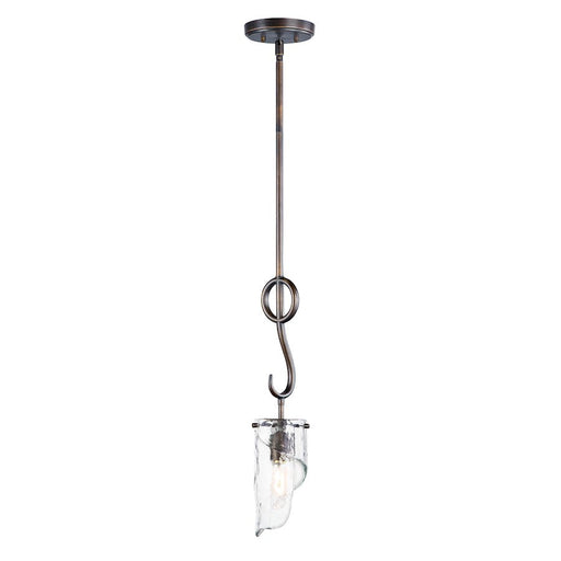 Maxim Lighting Citadel 1-Light Mini Pendant in Chestnut Bronze - 27609CLCHB