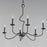 Maxim Lighting Padrona Chandelier, Black Oxide