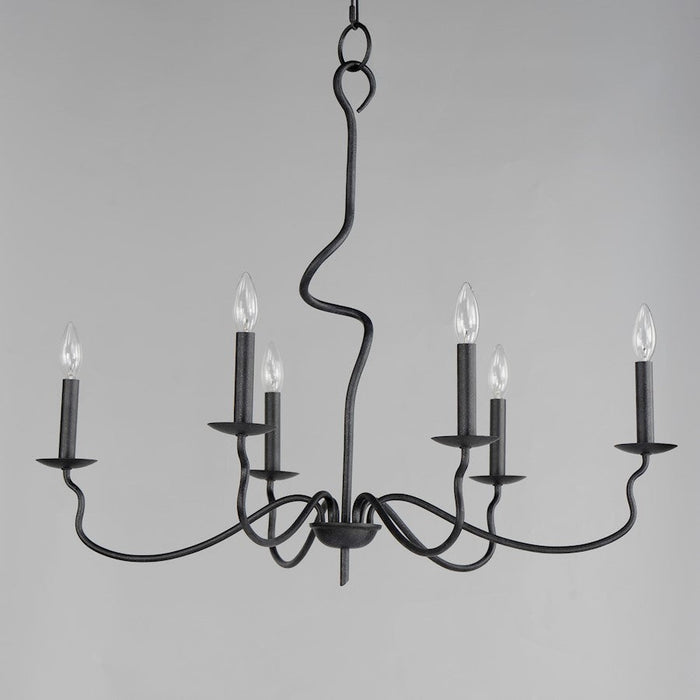 Maxim Lighting Padrona Chandelier, Black Oxide