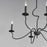 Maxim Lighting Padrona Chandelier, Black Oxide