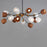 Maxim Lighting Akimbo 16Lt Multi-Light Pendant, Bronze/Brass