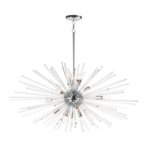 Maxim Lighting Polaris 16-Light Pendant, Polished Chrome/Clear - 28668CLPC