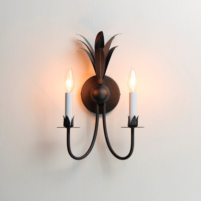 Maxim Lighting Paloma 2 Light Wall Sconce, Anthracite