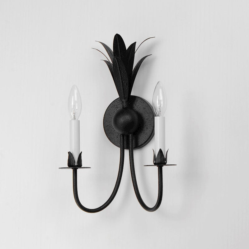 Maxim Lighting Paloma 2 Light Wall Sconce, Anthracite