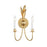 Maxim Lighting Paloma 2 Light Wall Sconce, Gold Leaf - 2882GL