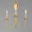 Maxim Lighting Paloma 3 Light Mini Pendant, Gold Leaf