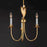 Maxim Lighting Paloma 3 Light Mini Pendant, Gold Leaf