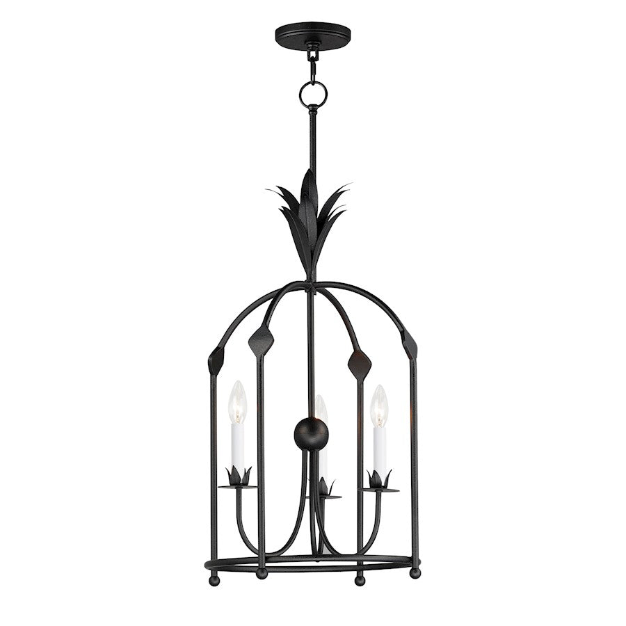 Maxim Lighting Paloma 3 Light Entry Foyer Pendant, Anthracite - 2884AR