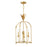 Maxim Lighting Paloma 3 Light Entry Foyer Pendant, Gold Leaf - 2884GL