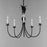 Maxim Lighting Paloma 5 Light Chandelier, Anthracite