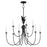 Maxim Lighting Paloma 9 Light Chandelier, Anthracite - 2889AR