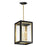 Maxim Lighting Neoclass 3 Light Outdoor Pendant, Black/Gold/Clear - 30058CLBKGLD