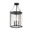 Maxim Lighting Belfry 3 Light Outdoor Pendant, Black/Clear - 30069CLBK