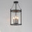 Maxim Lighting Belfry 3 Light Outdoor Pendant, Black/Clear