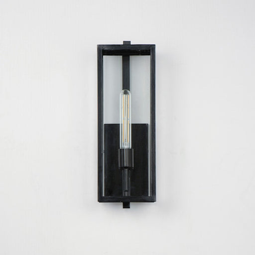 Maxim Catalina 1 Light Outdoor Wall Mount, Dark Bronze/Clear