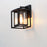 Maxim Lighting 3032 Cabana 1 Light Outdoor Sconce, Black/Seedy