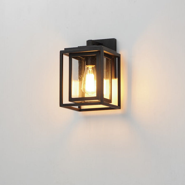 Maxim Lighting 3032 Cabana 1 Light Outdoor Sconce, Black/Seedy