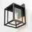 Maxim Lighting 3032 Cabana 1 Light Outdoor Sconce, Black/Seedy