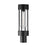 Maxim Lighting Millennial 1Lt Outdoor Pole/Post Mount, Black/Seedy - 30580CDBK