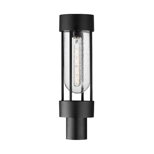 Maxim Lighting Millennial 1Lt Outdoor Pole/Post Mount, Black/Seedy - 30580CDBK