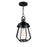 Maxim Lighting Mariner 1Lt Outdoor Pendant, Black/Brass/Seedy - 30621CDBKAB