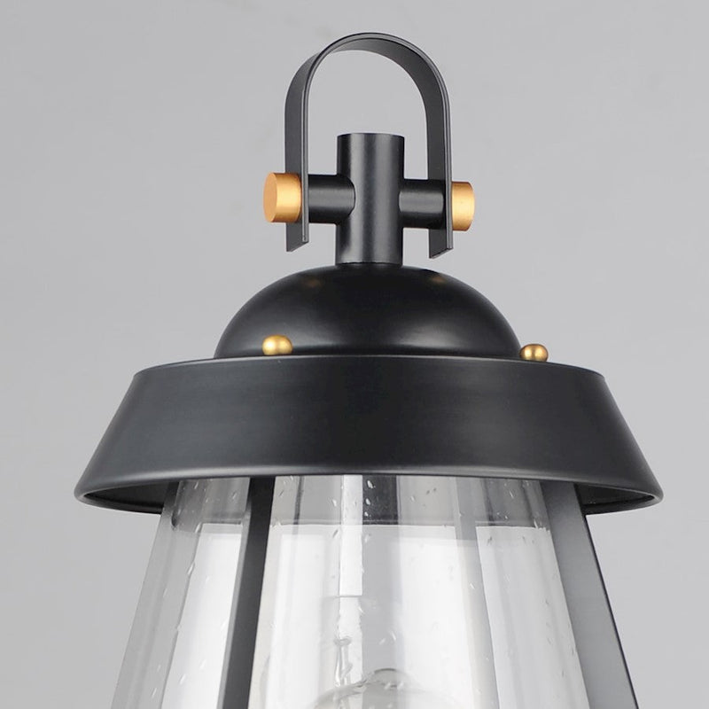 Maxim Lighting Mariner 1Lt Outdoor Pole/Post Mount, Bk/Bs/Seedy