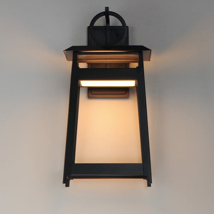 Maxim Lighting Pagoda 2 Light LED Outdoor Sconce, Black