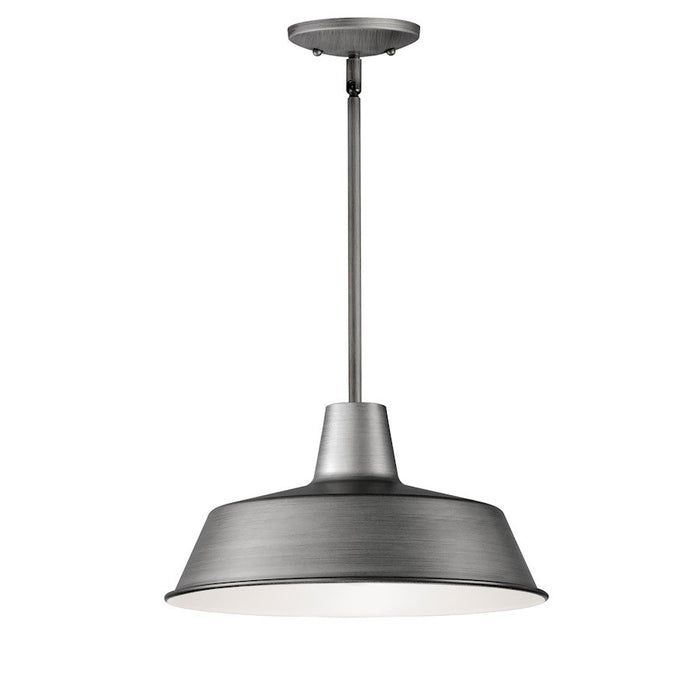 Maxim Lighting Pier M 1 Light Outdoor Pendant, Weathered Zinc - 35019WZ