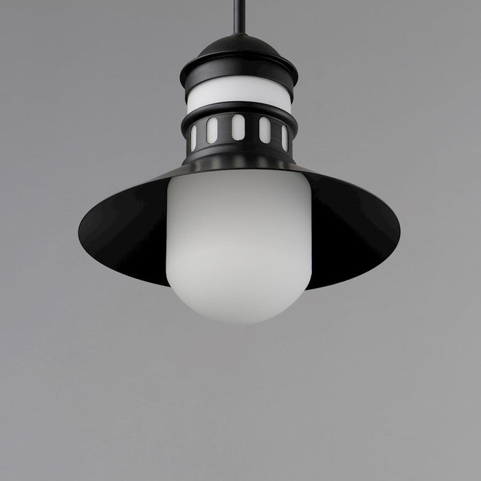 Maxim Lighting Admiralty 1 Light Outdoor Pendant, Black