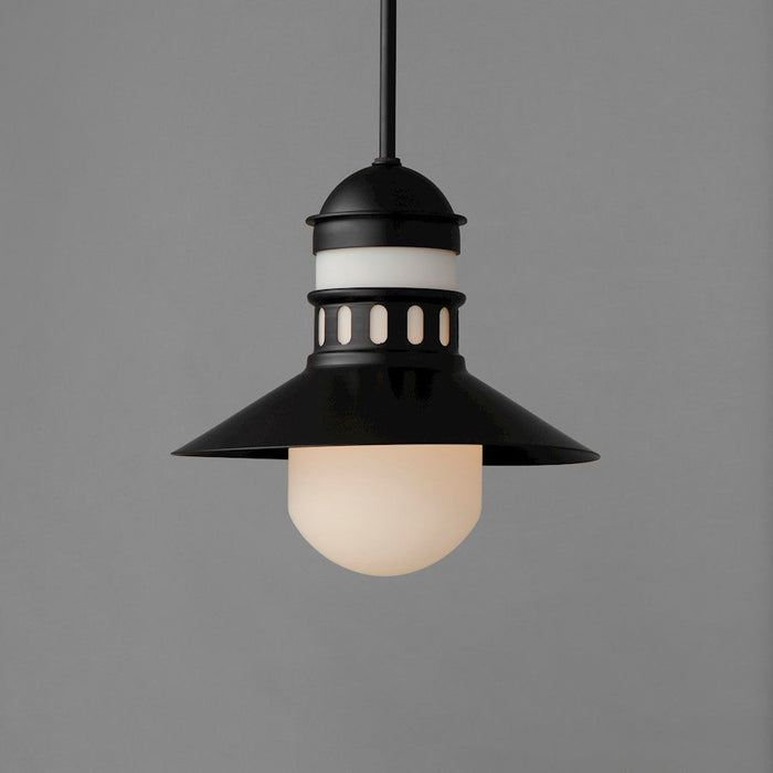 Maxim Lighting Admiralty 1 Light Outdoor Pendant, Black