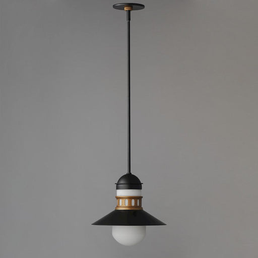 Maxim Lighting Admiralty 1 Light Outdoor Pendant, Black