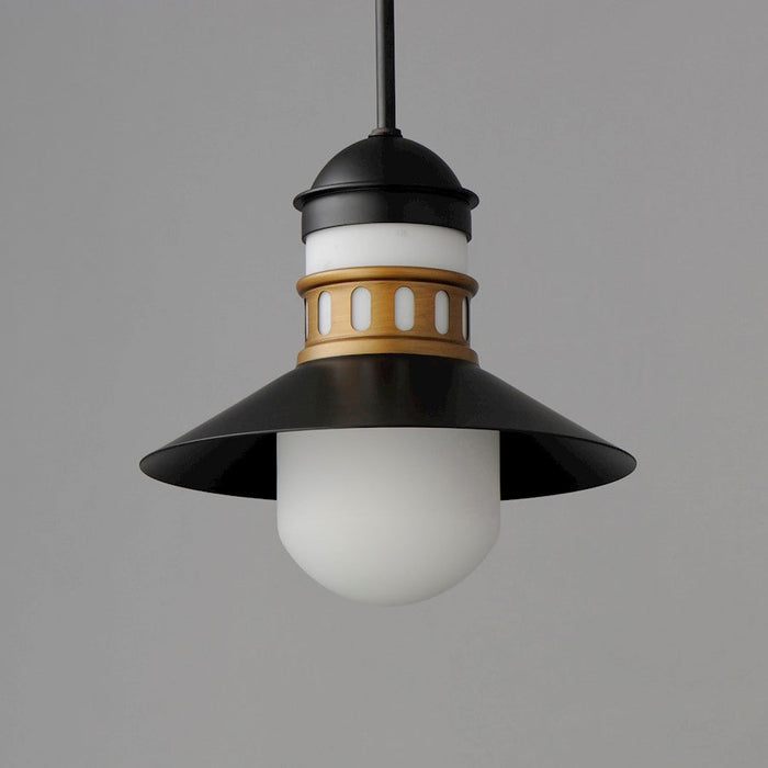 Maxim Lighting Admiralty 1 Light Outdoor Pendant, Black