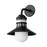 Maxim Lighting Admiralty 1 Light 17" Outdoor Wall Mount, Black/White - 35124SWBK