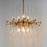 Maxim Lighting Divine 8 Light Chandelier, Heritage/Clear