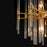 Maxim Lighting Divine 8 Light Chandelier, Heritage/Clear