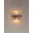 Maxim Lighting Divine 2-Light Wall Sconce, Polished Nickel/Clear