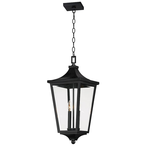 Maxim Lighting Sutton Place VX 2 Light Outdoor Hanging Lantern, BK - 40239CLBK