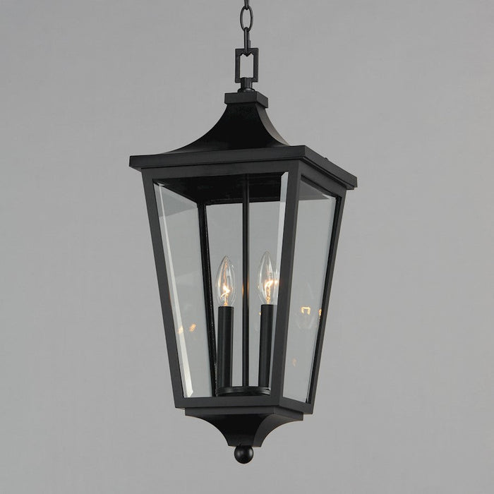 Maxim Lighting Sutton Place Vx 2 Light Outdoor Hanging Lantern, Black